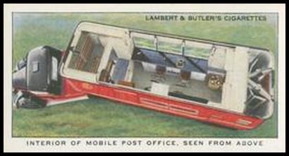32 Interior of Mobile Post Office, Seen from Above.